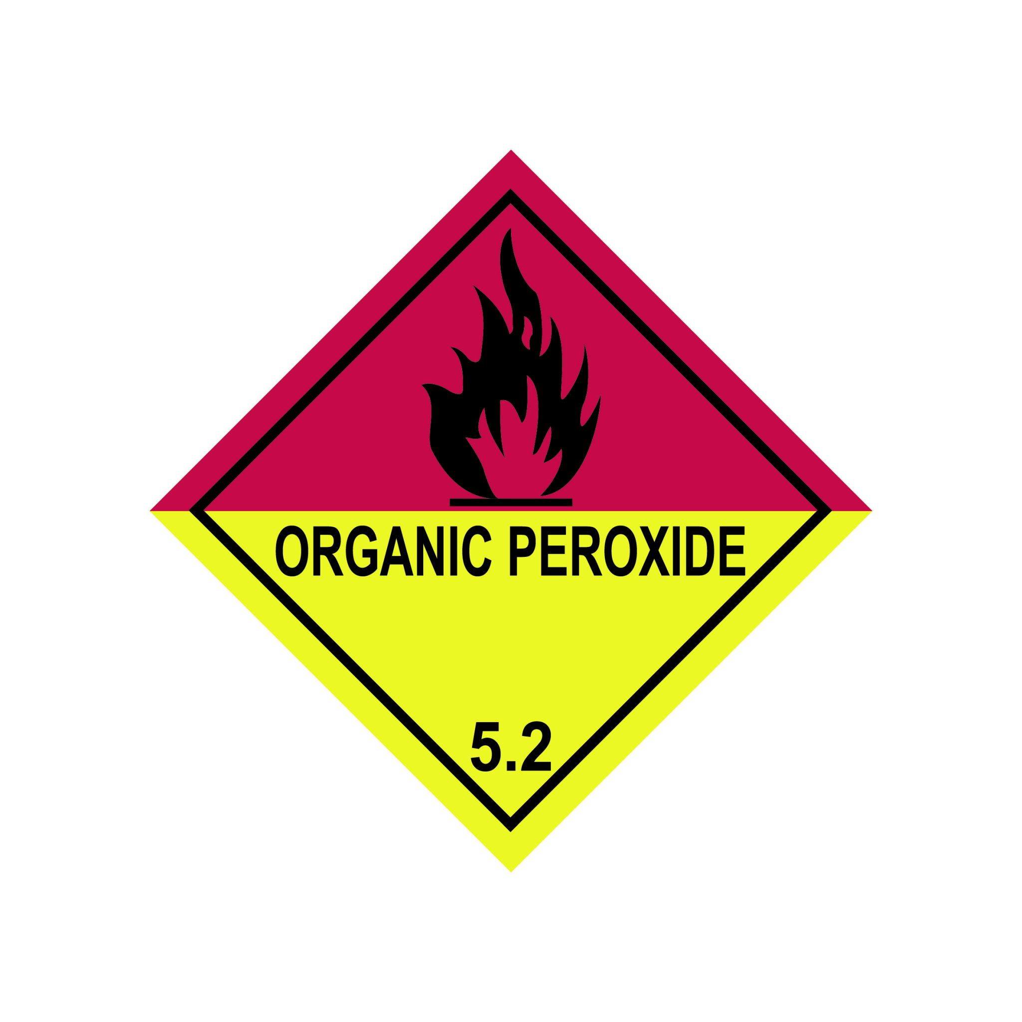 Class 5 2 Organic Peroxide Label Gobo Trade Ltd